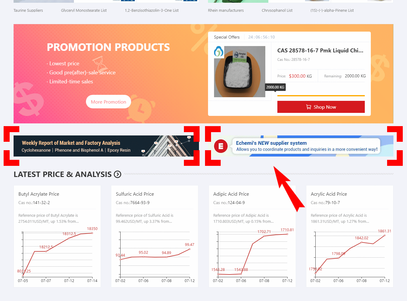 Homepage A3/4 display